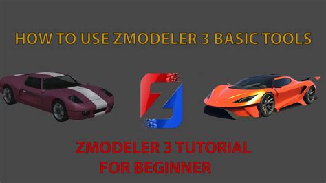 Zmodeler Basics How To Use Zmodeler Tools Tutorial