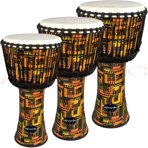 World Rhythm Goat Skin Pvc Orange Djembe Drum Are You Looking For A