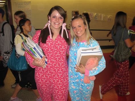 Burlington High School Principals Blog Some Pictures From Pajama Day