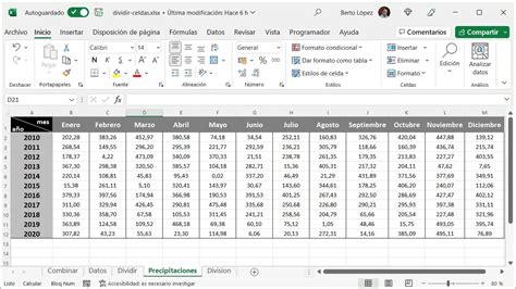 Cómo dividir Celdas en Excel fácil y rápido