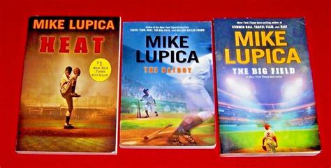 Mike Lupica Baseball 3 Sports Chapter Books The Big Field The Batboy