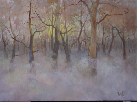Paintings By Fran Knueppel Early Morning Fog Oc 18x24 750