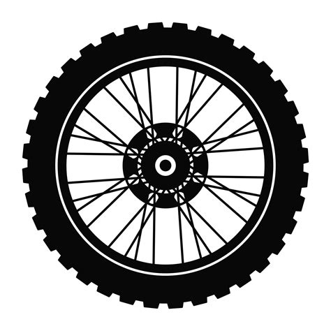 Motorcycle Wheel Motorcycle Template Design For Logo Badge Emblem