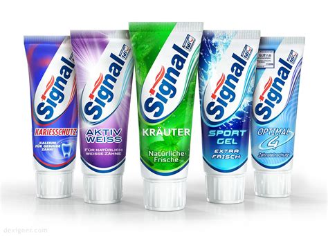 Signal Toothpaste Toothpaste Packaging Creative Packaging Design