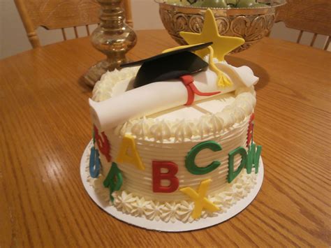 Kindergarten Graduation Cake Pastel De Graduacion De Kinder Tortas