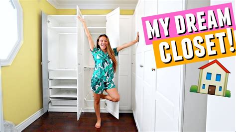 My Dream Closet🏠 Makeover And Final Reveal Closet Tour Youtube