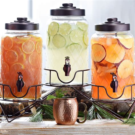 Try Our Quilted Beverage Dispensers Set And Please