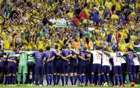 World Cup Third Place Match Brazil Vs Netherlands