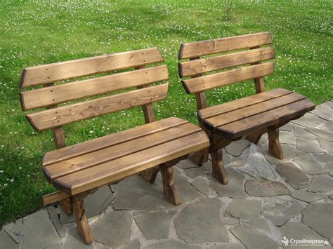 Лавки из дерева для дачи своими руками (75 фото) - красивые картинки и ...