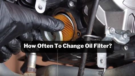 How Often To Change Oil Filter On Motorcycles Explained