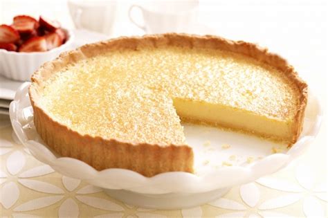 This creamy lemon tart is so smooth, creamy, and the perfect balance of tart and sweet! Baked Lemon Tart Recipe - Taste.com.au