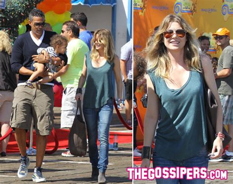 Not a real doctor, but a really good fake one. Ellen Pompeo mamma bis | Gossip