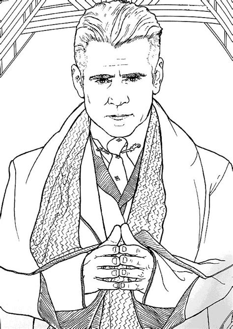 Kids N Coloring Page Fantastic Beasts And Where To Find Them