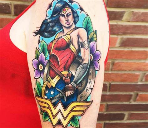 Wonder Woman Tattoo By James Mullin Tattoo Photo 25226