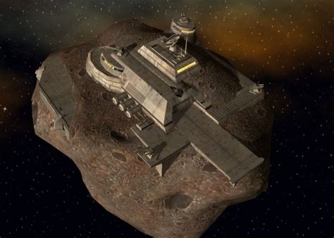 Hutt Asteroid Base Part 1 Dark Side Star Wars Star Wars Ships Star