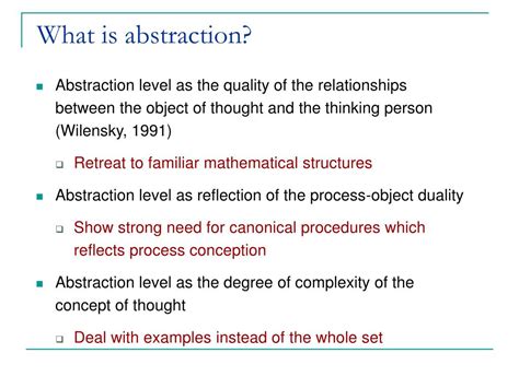 Ppt Reflections On Teaching Abstraction Powerpoint Presentation Free