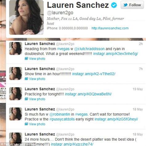 lauren sanchez shows off famous assets as she joins pussycat dolls troupe daily mail online