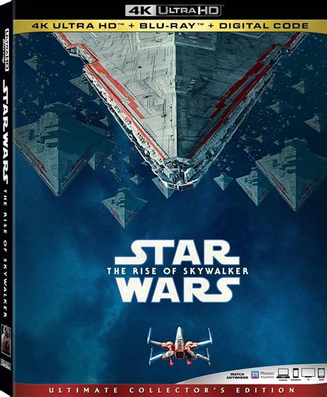 Star Wars The Rise Of Skywalker 4k Blu Ray And Dvd Release Details