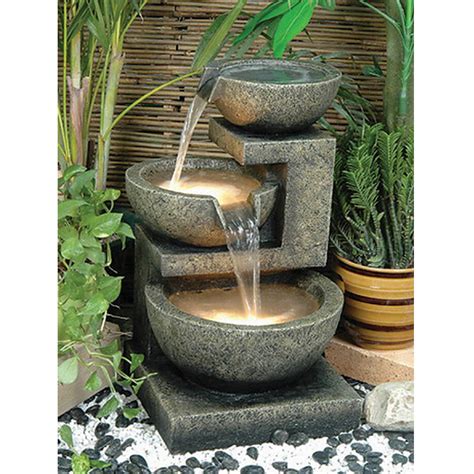 Alfresco Home Rocca Water Patio Fountain