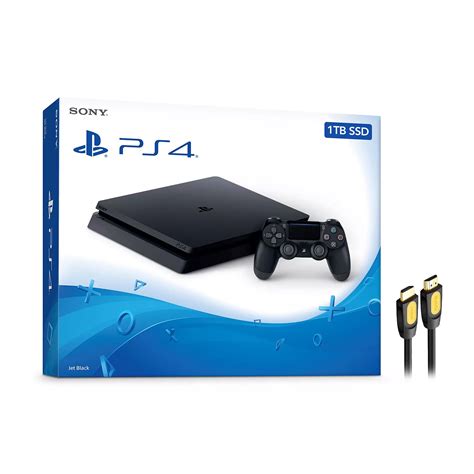 Sony Playstation 4 Slim Storage Upgrade 1tb Ssd Ps4 Gaming Console With Mytrix High Speed Hdmi