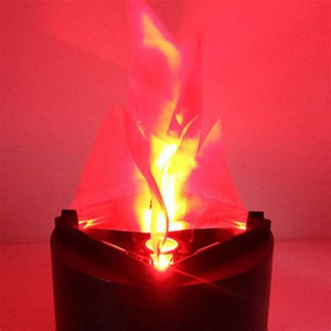 Stage Lighting Effect Novelty Virtual Fake Fire Flame Led Cloth Silk