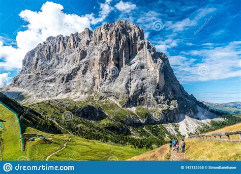 Hiking And Trekking In The Beautiful Mountains Of Dolomites Italy