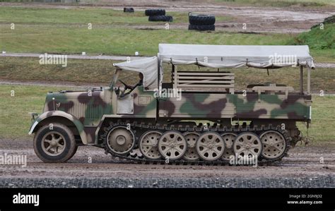 German Sd Kfz 8 Half Track Hi Res Stock Photography And Images Alamy