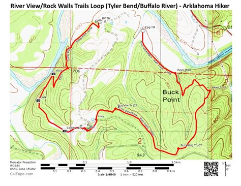 River Viewrock Wall Trails Loop Tyler Bendbuffalo River