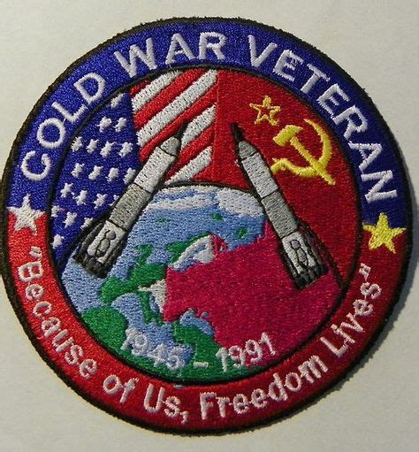 Cold War Veteran Air Force Patches Military Veterans Military Insignia