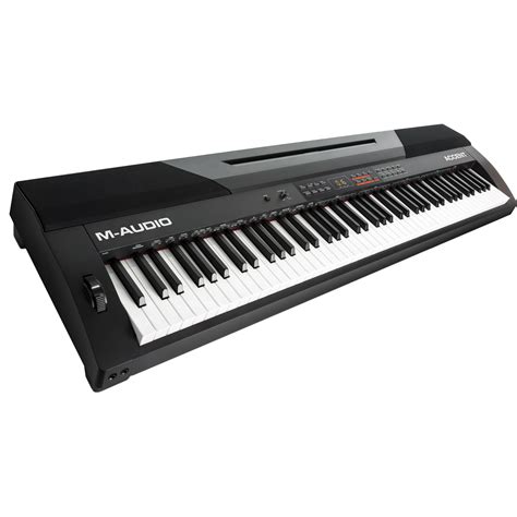 M Audio Accent 88 Key Digital Piano With Hammer Action Accentxus
