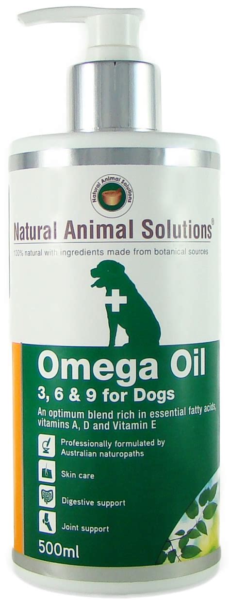 Omega 3 6 And 9 Oil For Dogs 500ml Natural Animal Solutions