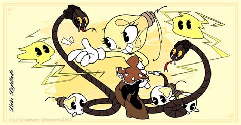 Cuphead Oc Leilas Assistans By M Oved On Deviantart