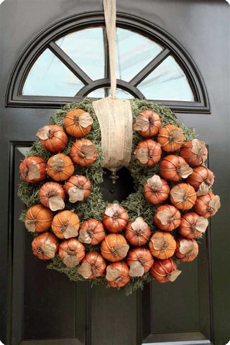 25 Gorgeous Diy Fall Door Wreaths Little Piece Of Me