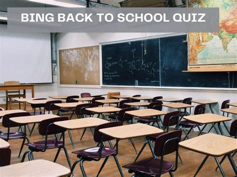 Bing Back To School Quiz Test Your Knowledge On Bing Quiz
