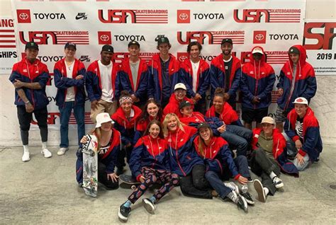 From heimana reynolds, to zion wright, to rune glifberg, and more!! UPDATE USA Skateboarding National Team - Das Olympia Team ...