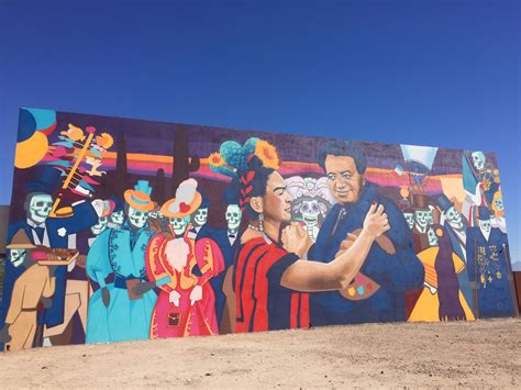 Diego And Frida Mural In Tucson Az Arizona Photography Sonoran