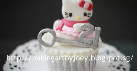 Baking Art By Joey Happy 21st Birthday Hello Kitty Pink Princess