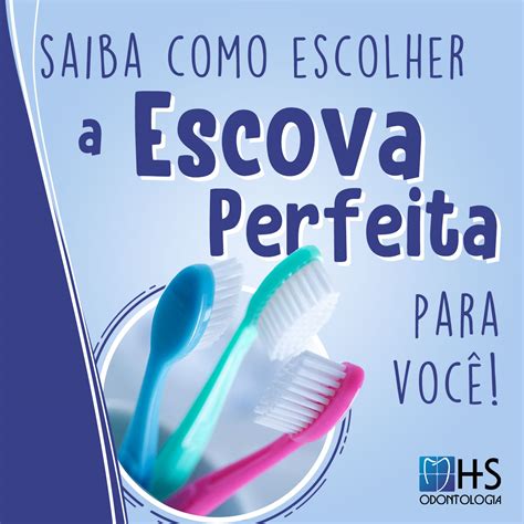 Saiba Como Escolher A Escova Perfeita Para Voc Hs Odontologia