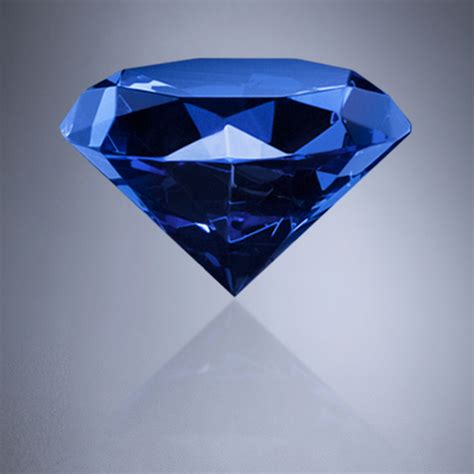 Diamond Light Blue 3 18 Crystal D
