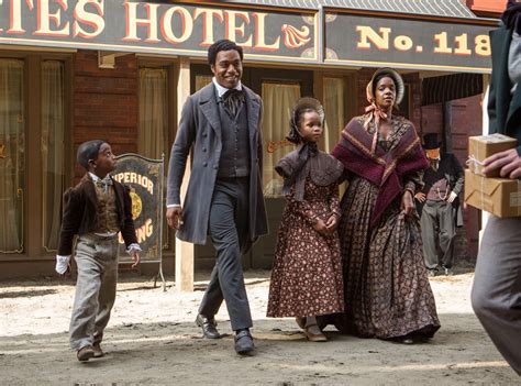 Chiwetel Ejiofor And Quvenzhane Wallis From 12 Years A Slave Movie Pics E News