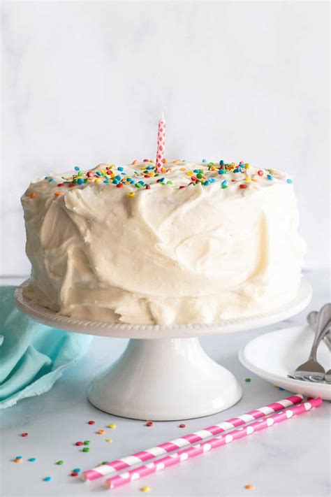 Easy Birthday Cake Recipe From Scratch Southern Plate