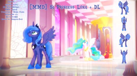 Mmd S1 Princess Luna Dl By Sparkiss Pony On Deviantart