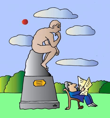 Sculptures By Alexei Talimonov Philosophy Cartoon Toonpool