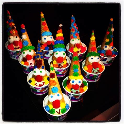 Clown Cones For The Birthday Party Circus Carnival Party Holiday