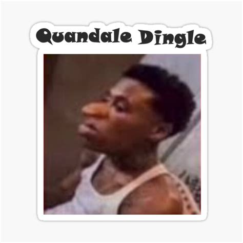 Quandale Dingle Sticker By Shrewd Mood Redbubble