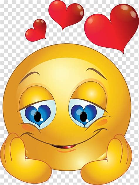 Emoji Illustration Smiley Emoticon Heart Love Love Emotion
