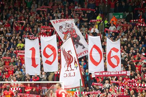 Photos Liverpool Fans Take Make Us Dream Banner To Training Ground