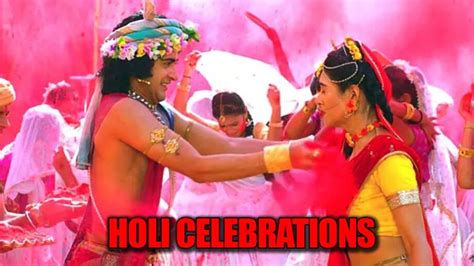 Radhakrishn Krishn Celebrates Holi With Radha And Rukmini Happy Holi