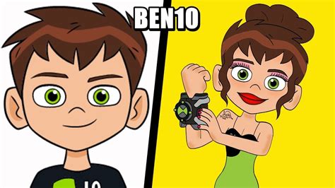 Ben 10 Reboot Characters Gender Swap Funny Video 2020 Youtube