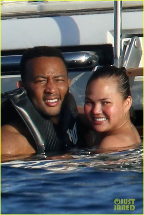 Chrissy Teigen And John Legend Bare Their Beach Bodies In Sardinia Photo 3948667 Bikini